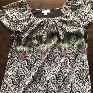 Large top from dress barn